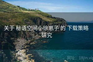 关于 秘语空间小徐崽子 的 下载策略 研究