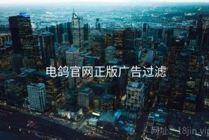 电鸽官网正版广告过滤