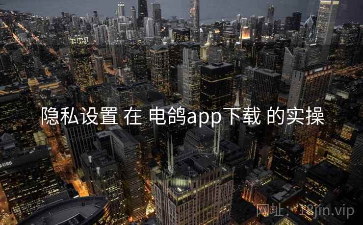 隐私设置 在 电鸽app下载 的实操 隐私设置 在 电鸽app下载 的实操