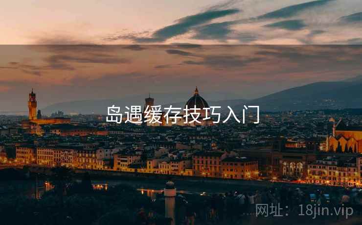 岛遇缓存技巧入门 岛遇缓存技巧入门